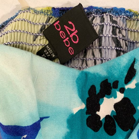 Y2K Floral 2B bebe dress - size xs - lightly worn - Picture 3 of 3